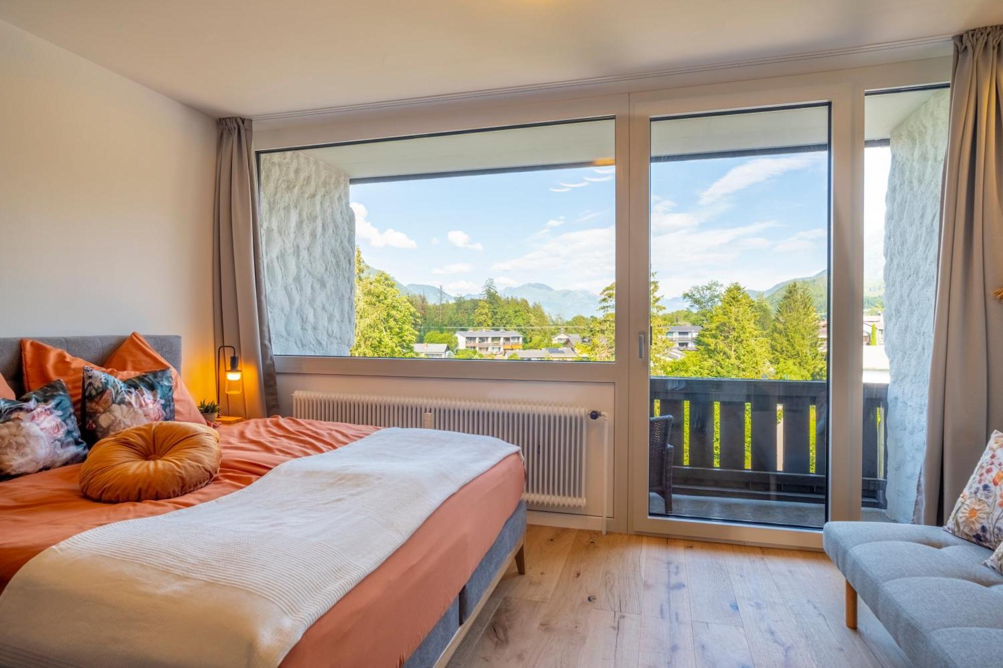 Suite Apartment Modern Getaway - Neu Renoviert - Strobl Am Wolfgangsee Exterior foto